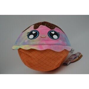 Eolo Lit’L Biggie Bouncerz - Ice Cream Cone - Soft & Bouncy Toy Ball 8"